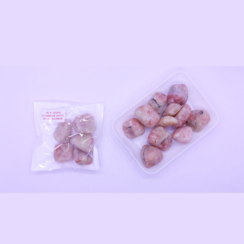 SUN STONE TUMBLES 50GM